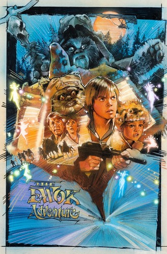 1984 star wars ewok adventure - ewok,