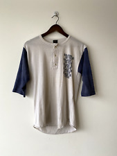 1960's Vintage Raleigh Co. Vo-tech Raglan 3/4 sleeve shirt faded soft thin sz M