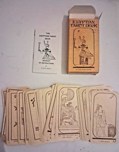 Egyptian tarot deck - deck,