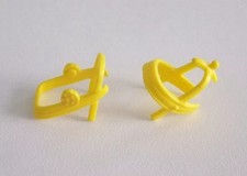 PLAYMOBIL MOYEN-AGE - Harnais Parure Jaune Complète pour Cheval Vintage