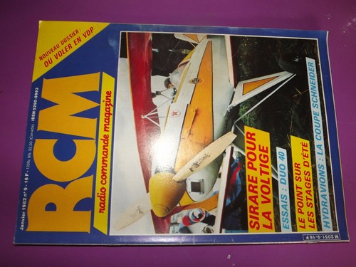 Revue rcm asw 19 - rcm, /
