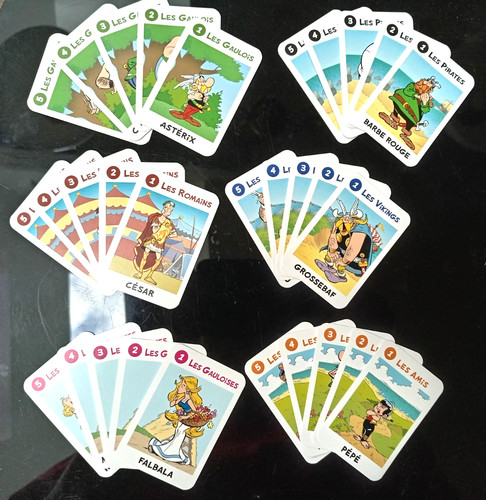 Jeu cartes les - cartes, familles