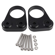 Pontets de guidon noir pour