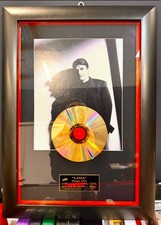 Serge Lama Rare DISQUE D’OR  Officiel LAMA Certifié SNEP