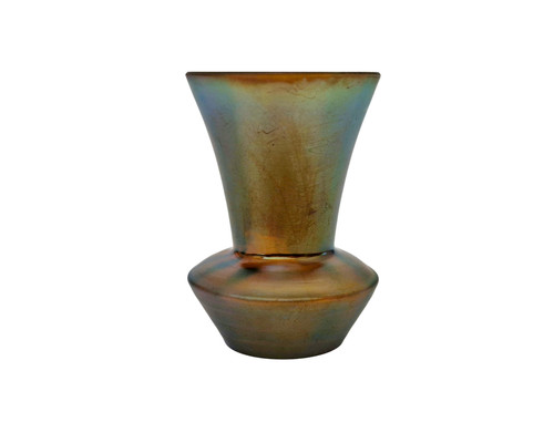 Vase miniature verre - vase, irisé