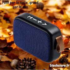 Mini haut-parleur portable sans fil, Bluetooth, enceinte portable clés USB