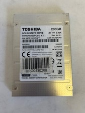 Toshiba 2.5" 200GB SSD SOLID STATE Drive SATA, mixed