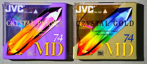 Minidisc vierges jvc crystal - vierges,