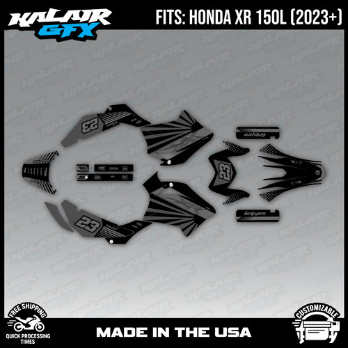 Graphics decal kit for honda - decal,
