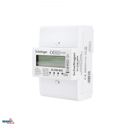 Compteur triphasé mid - compteur,