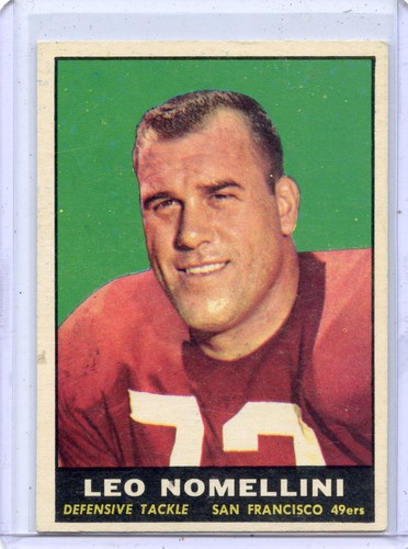 1961 topps football leo - topps,