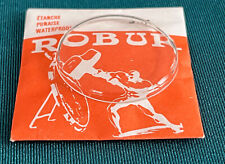 Verre Plexi rond ROBUR Punaise