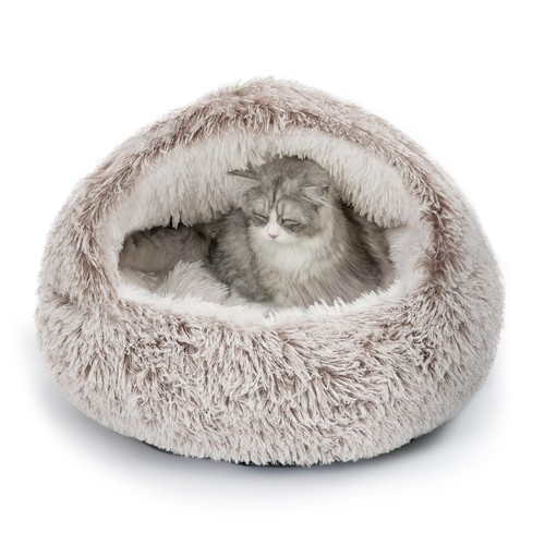 Lit rond coussin chat - lit, de