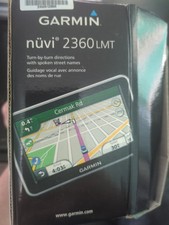 Garmin Nuvi 2360LMT GPS Navigator Original Box Instructions