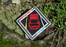 VINTAGE AUTOMOBILE CLUB PATCH / BADGE # PC AMERICA PORSCHE FEST STUTTGART 1996