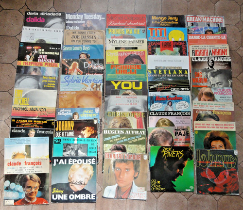 Lot disques vinyles - lot, (3)
