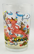 The Pink Panther - Amora Mustard Glass 1983 - Butterfly Hunt