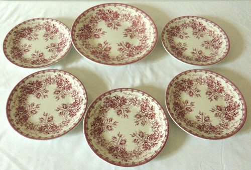 Assiettes dessert et un - dessert,