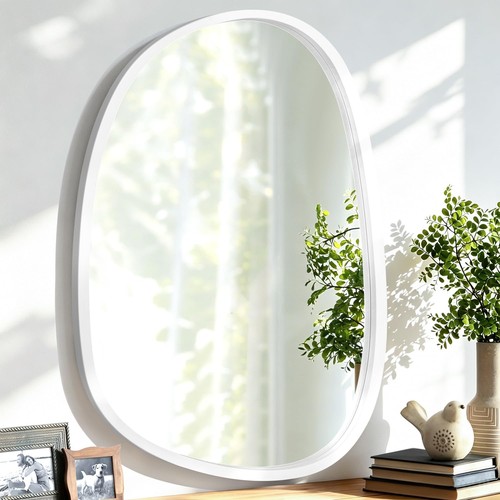Miroir asymétrique bois - asymétrique,