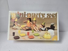 Vintage Kids Childrens Tupperware Toys playset mini party set