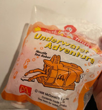 nautile sea robot underwater adventure happy meal mcdonald unopened  toy 1998