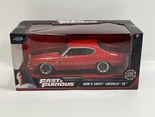 Fast And Furious Doms Chevy Chevelle Ss Rouge 1:24 Echelle Jada 97193