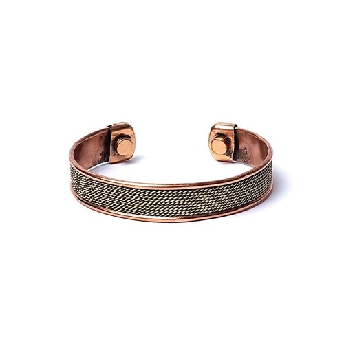 Bracelet cuivre quatre cordons