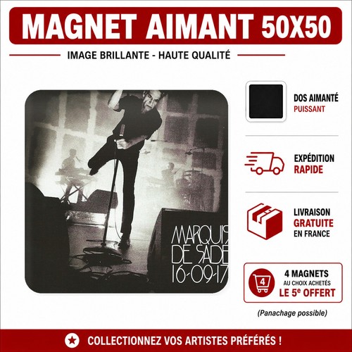 Magnet marquis sade french - marquis,