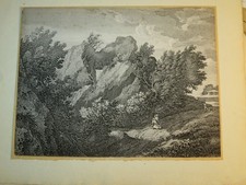 SEDITIOUS ANTHROPOMORPHIC PORTRAIT ENGRAVING MAN OPTICAL ILLUSION MAGIC 1815