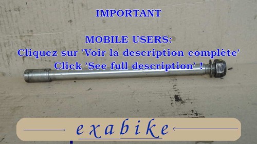 Axe roue avant pour peugeot - roue,