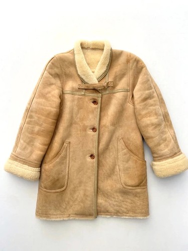 Manteau peau lainée style - manteau,