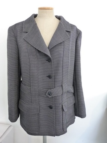 Veste chanel bleu - veste,