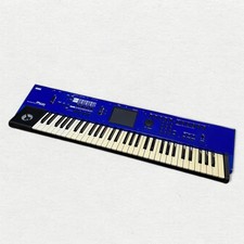 KORG M50-61 61-Key Compact Music Workstation Blue Limited edition Synthesizer
