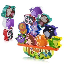 Empilables Bois Animaux Blocs