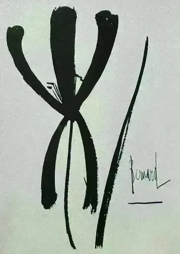 Bernard buffet gravure signée - bernard,