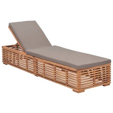 Bois de Teck Solide Chaise