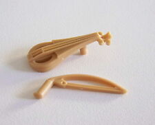 PLAYMOBIL (L1119) MIDDLE AGES - Vintage Lute Musical Instrument with Bow