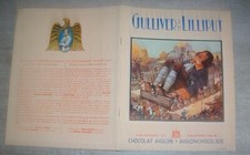 GULLIVER à LILLIPUT , album de CHOCOLAT AIGLON,  complet, très bon état
