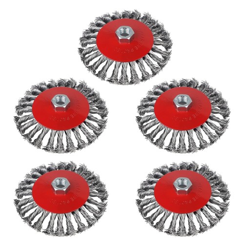 Brosse métallique meuleuse - 5x,