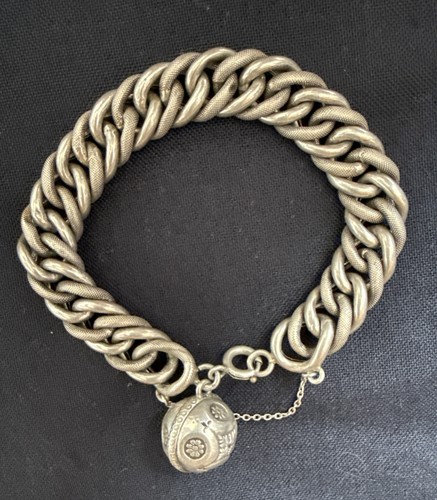 Bracelet ancien argent massif - ancien,