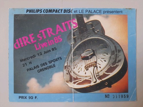Dire straits live ticket - straits, de