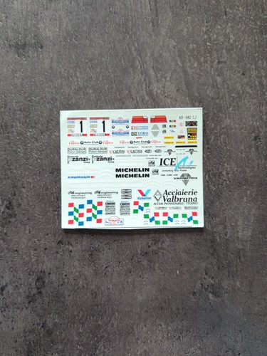 Decal decalc bmw 318 - 1/43, is