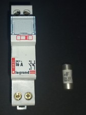 porte fusible 1P+N + cartouche