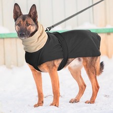 Manteau À Capuche Doublé D'hiver Pour Chien Coupe-Vent Imperméable Chaud /