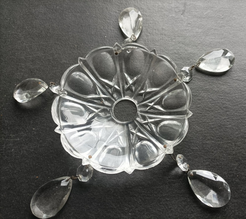 Coupelle pampille verre - à,