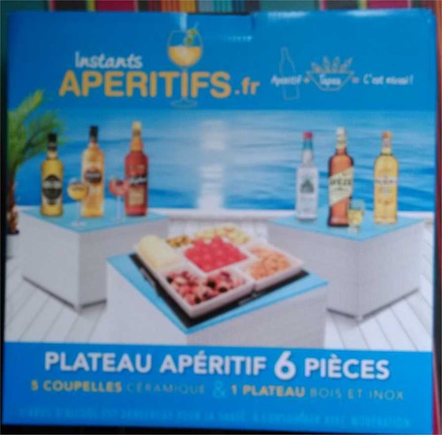 Plateau apéritif pièces - plateau,