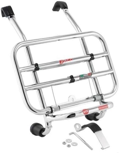 Porte bagages avant - avant, chromé