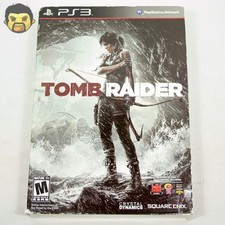 Tomb Raider PS3 Collectors Edition CIB Sony PlayStation 3 2013 Complete Artbook