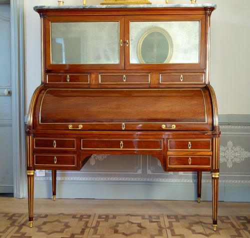 Bureau cylindre acajou - acajou,
