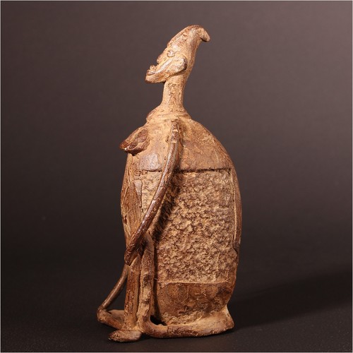 14260 statue bronze dogon - bronze,